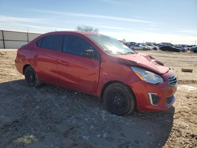  MITSUBISHI MIRAGE 2017 Czerwony