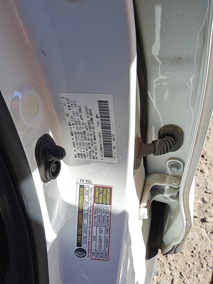 2015 Honda Cr-V Ex VIN: 5J6RM3H57FL008952 Lot: 41704675