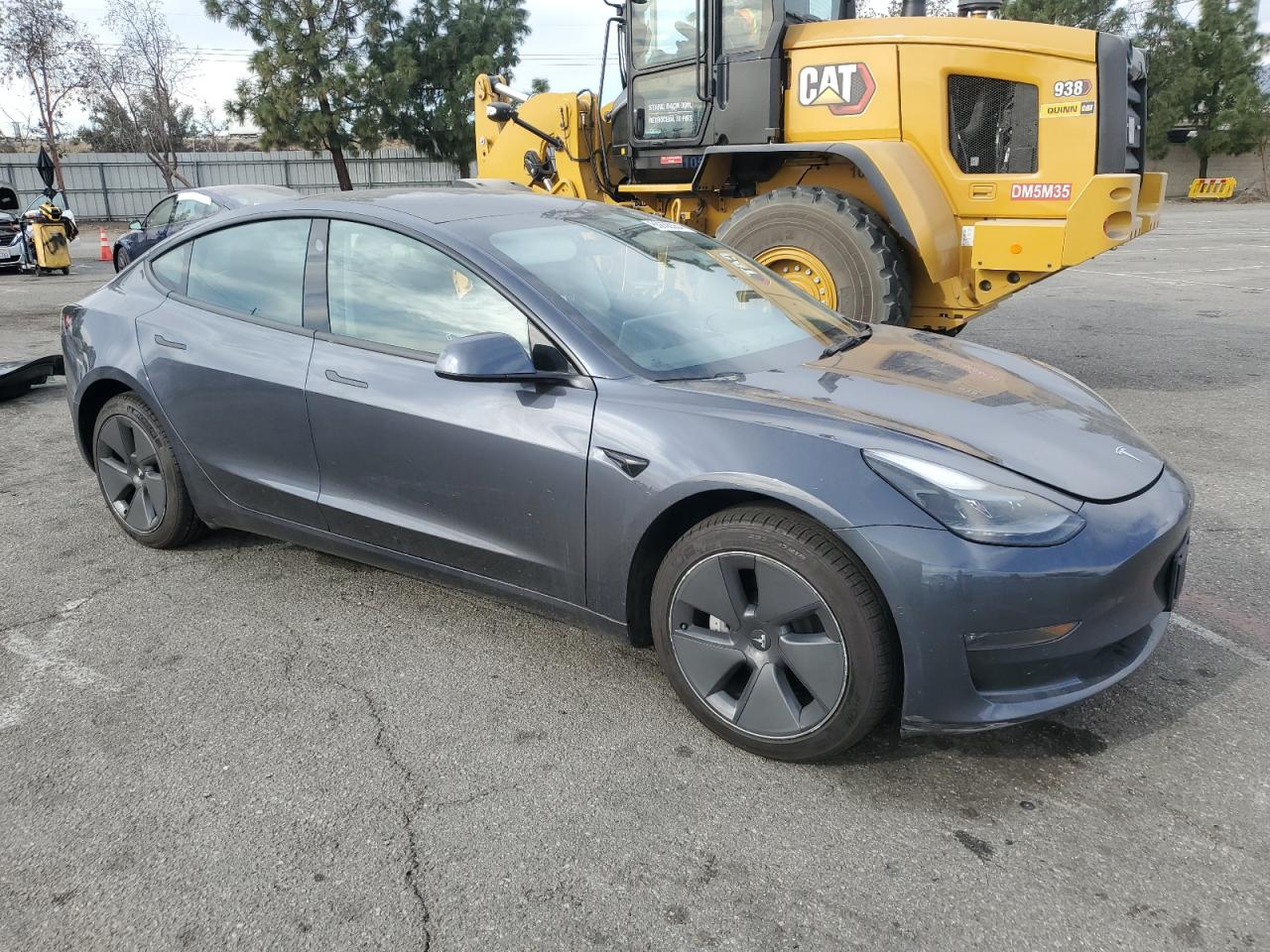 VIN 5YJ3E1EB2NF257247 2022 TESLA MODEL 3 no.4