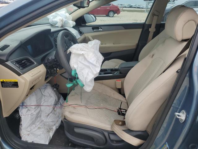  HYUNDAI SONATA 2017 Blue