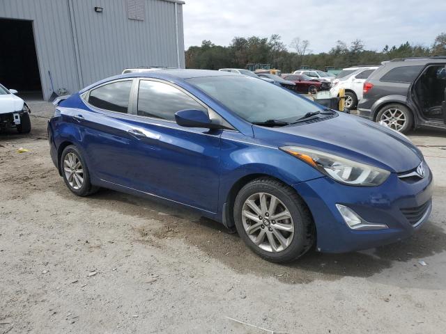  HYUNDAI ELANTRA 2015 Granatowy