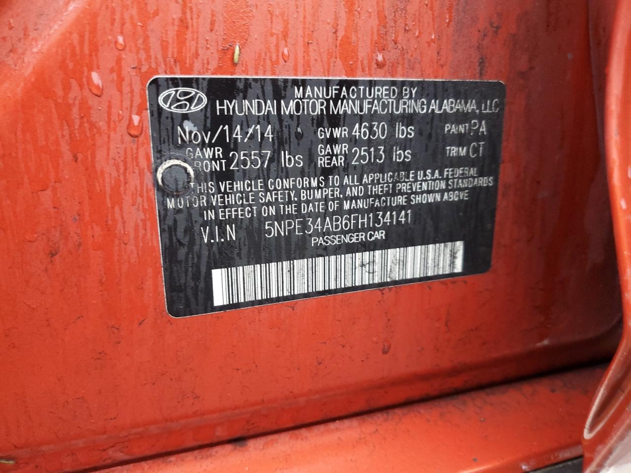 2015 Hyundai Sonata - Image 13