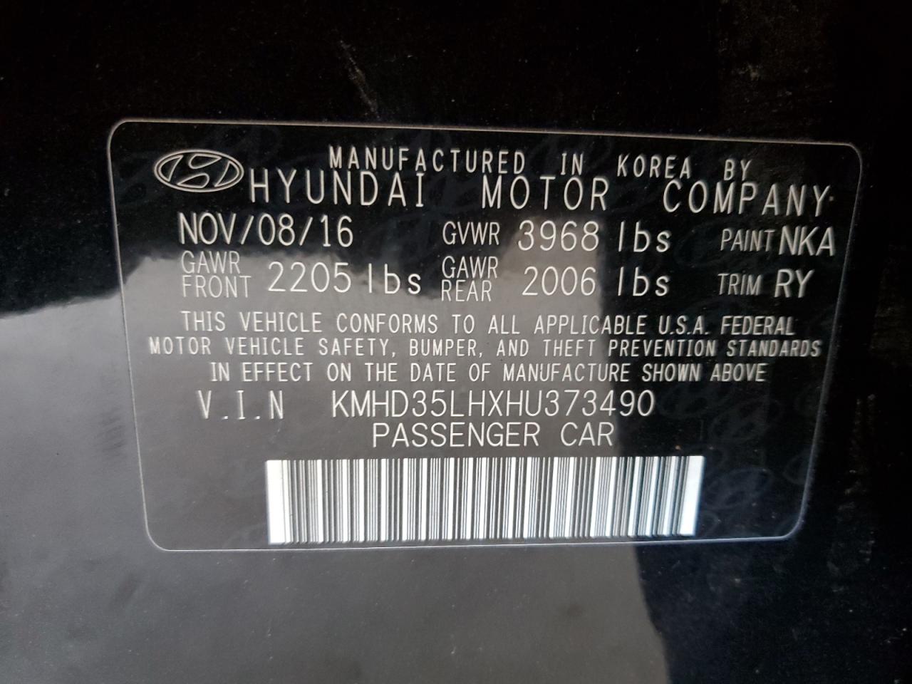 2017 Hyundai Elantra - Image 14