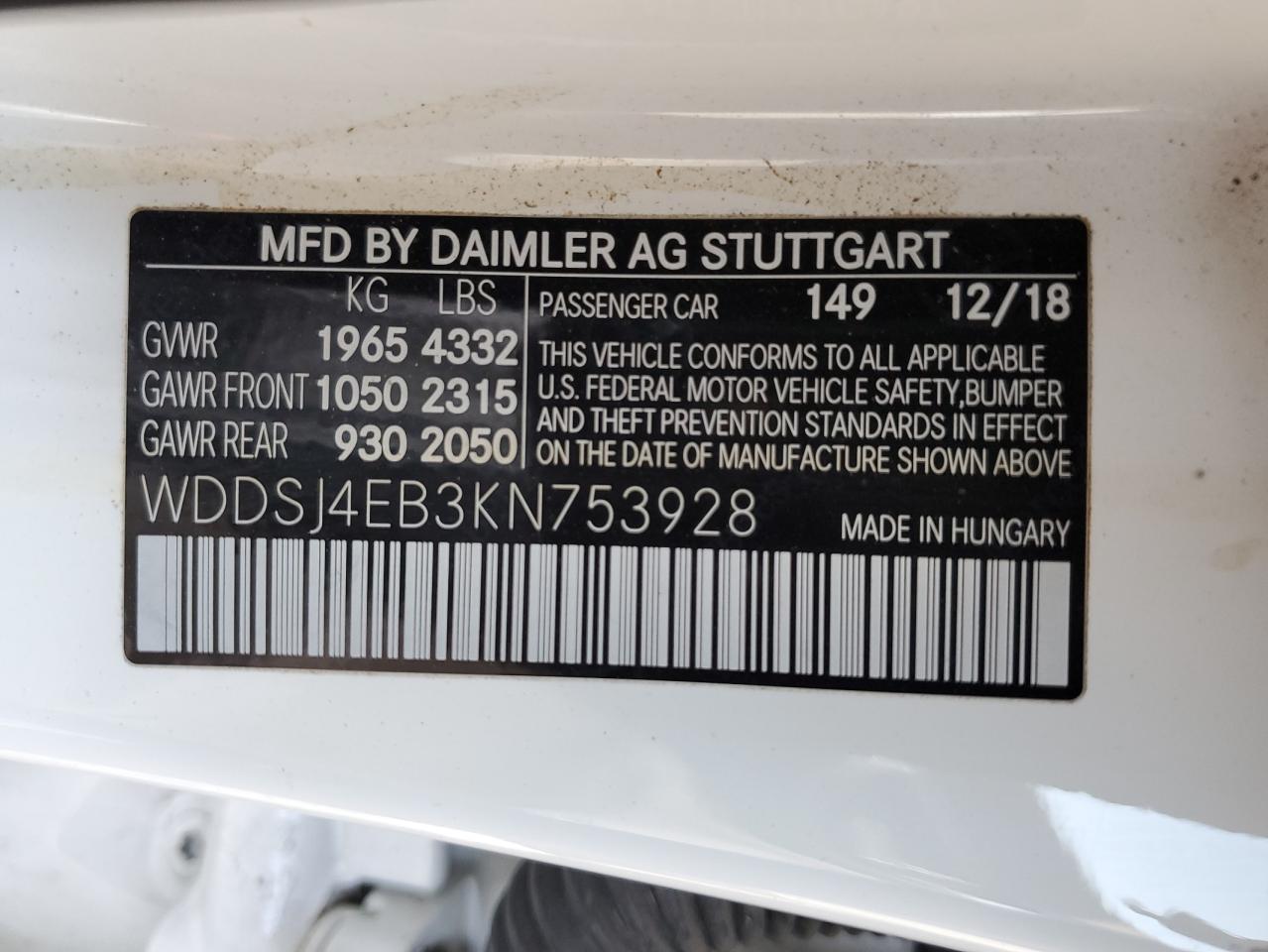 2019 Mercedes-Benz CLA-klasse - Image 13