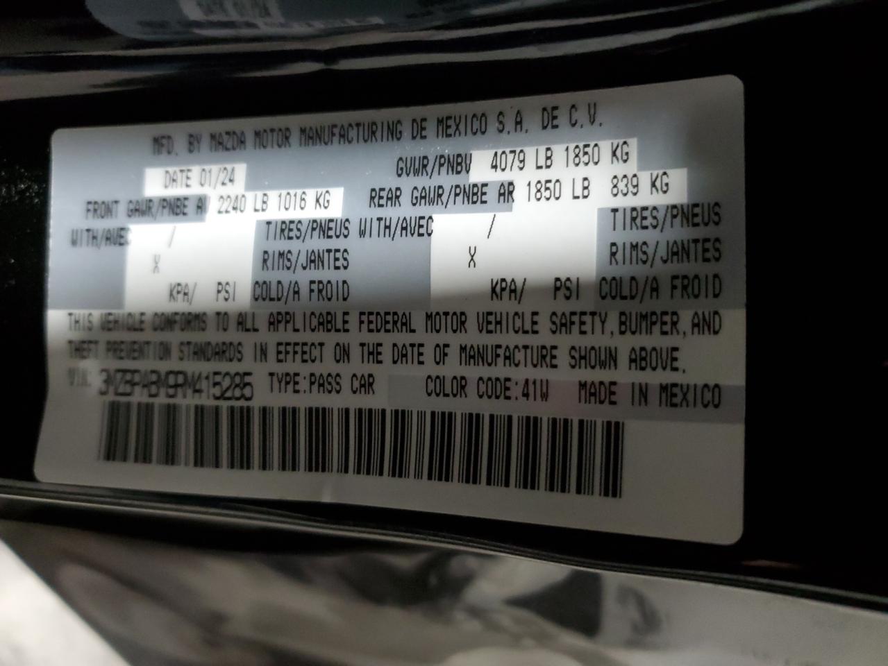 2024 Mazda 3 - Image 12