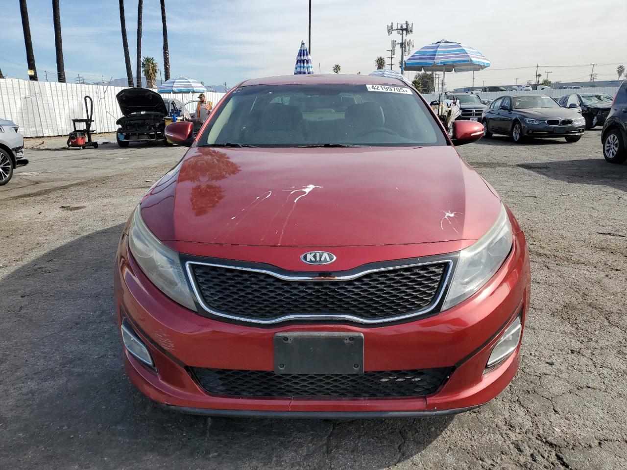 VIN 5XXGM4A74FG434077 2015 KIA OPTIMA no.5