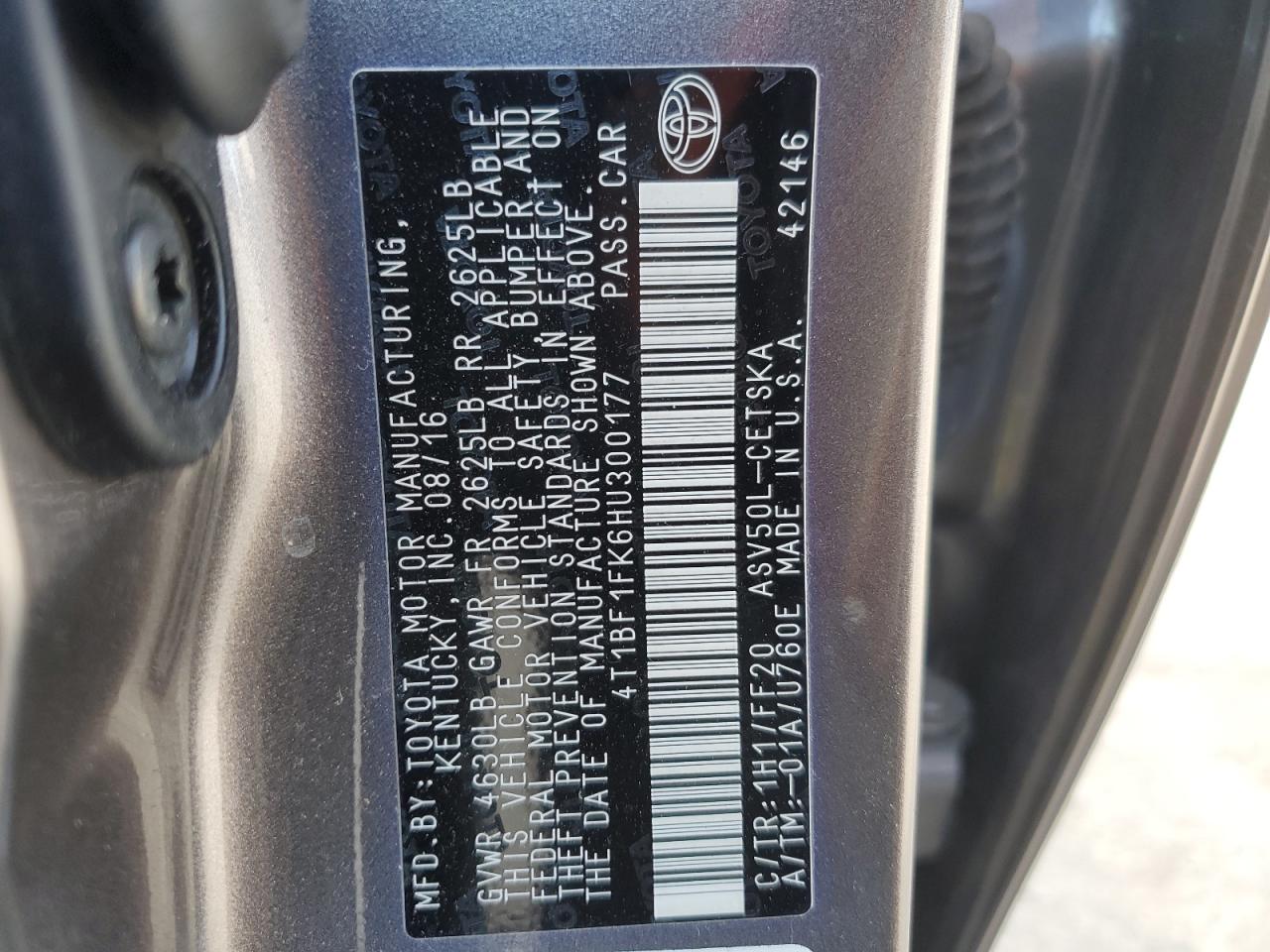 2017 Toyota Camry - Image 13
