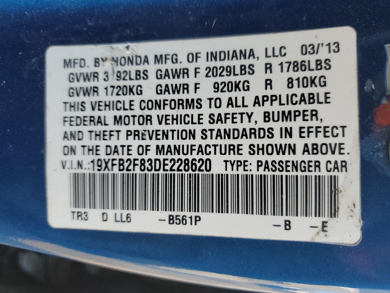 2013 Honda Civic - Image 14