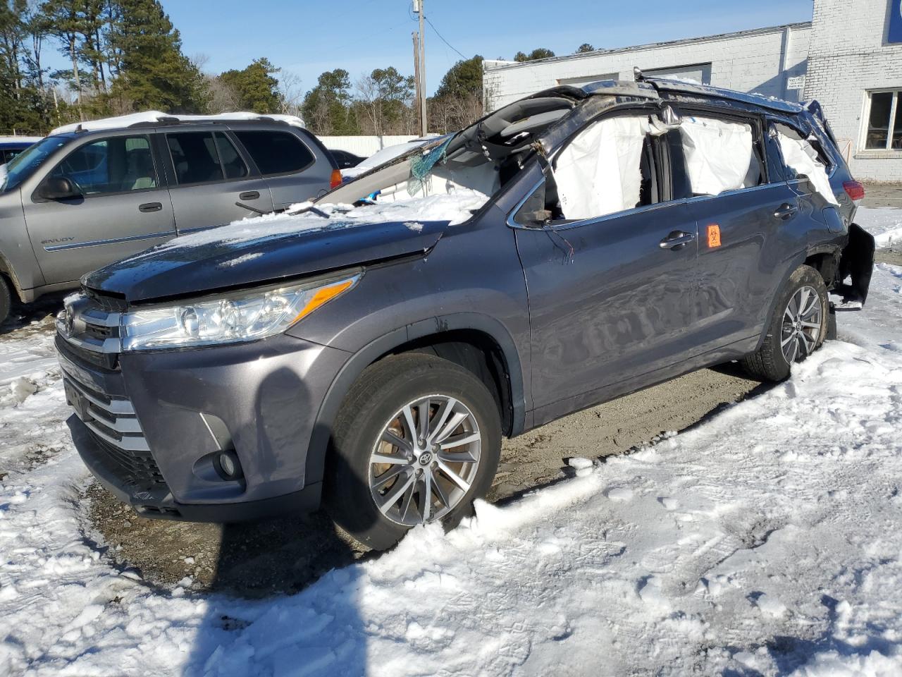 2018 Toyota Highlander Se de vânzare în Seaford, DE - Rollover