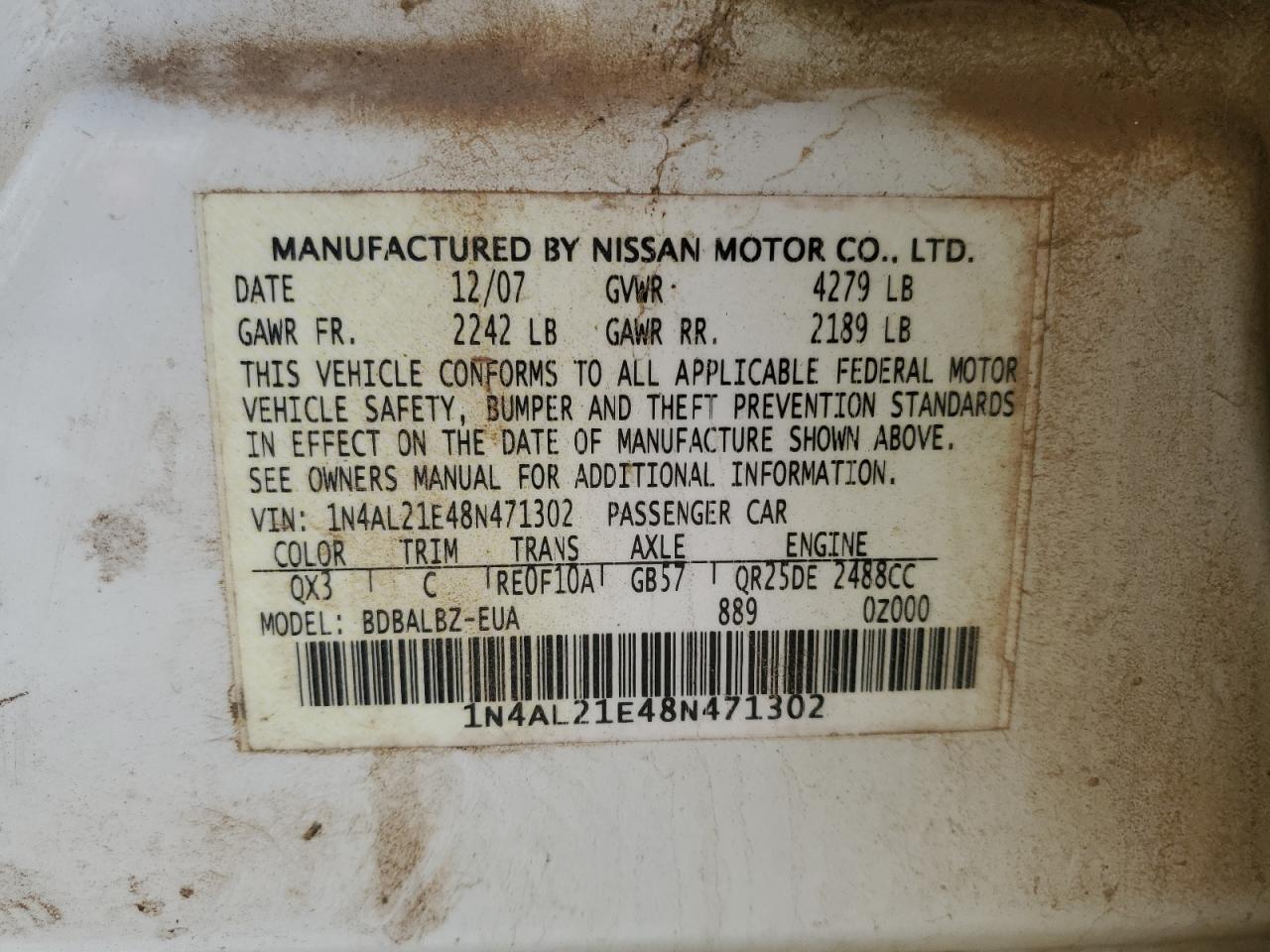 2008 Nissan Altima - Image 12