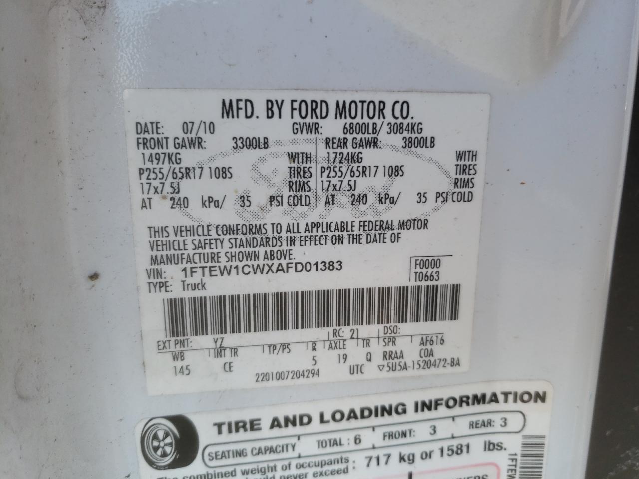 2010 Ford F-150 - Image 14