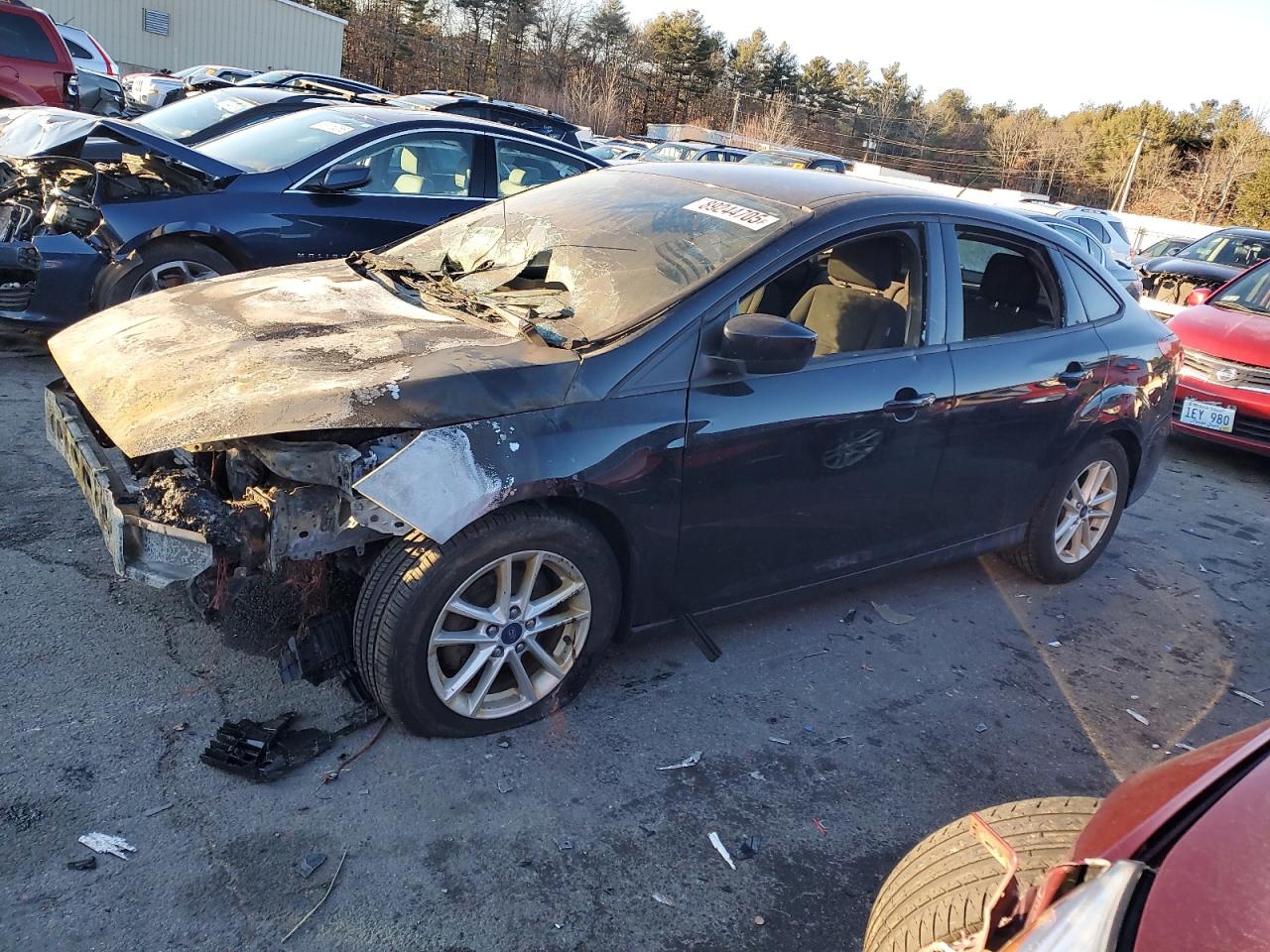 2018 Ford Focus Se იყიდება Exeter-ში, RI - Burn - Engine
