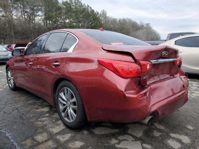 Седаны INFINITI Q50 2014 Красный