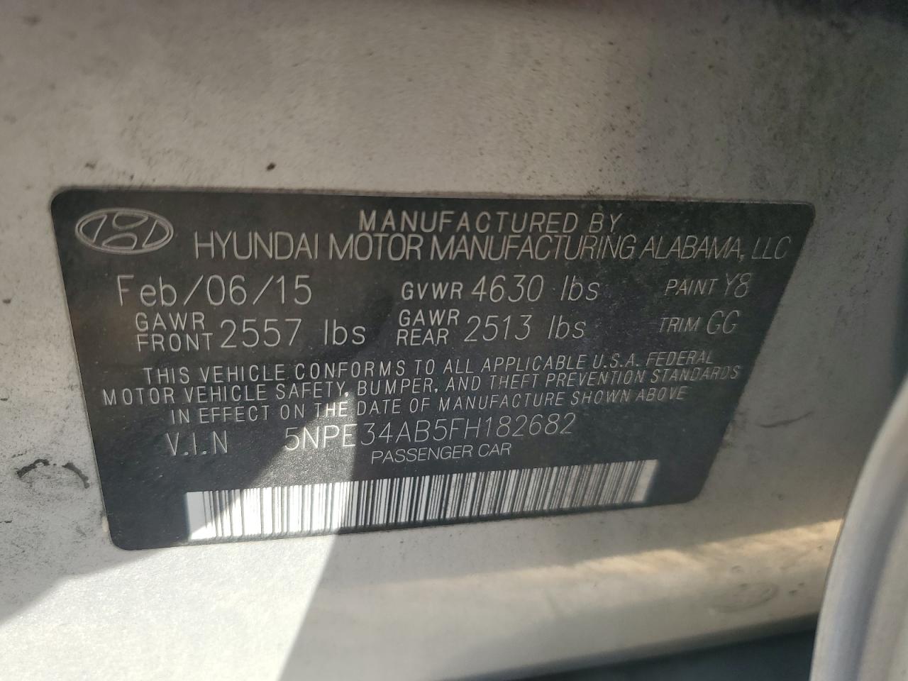 2015 Hyundai Sonata - Image 12