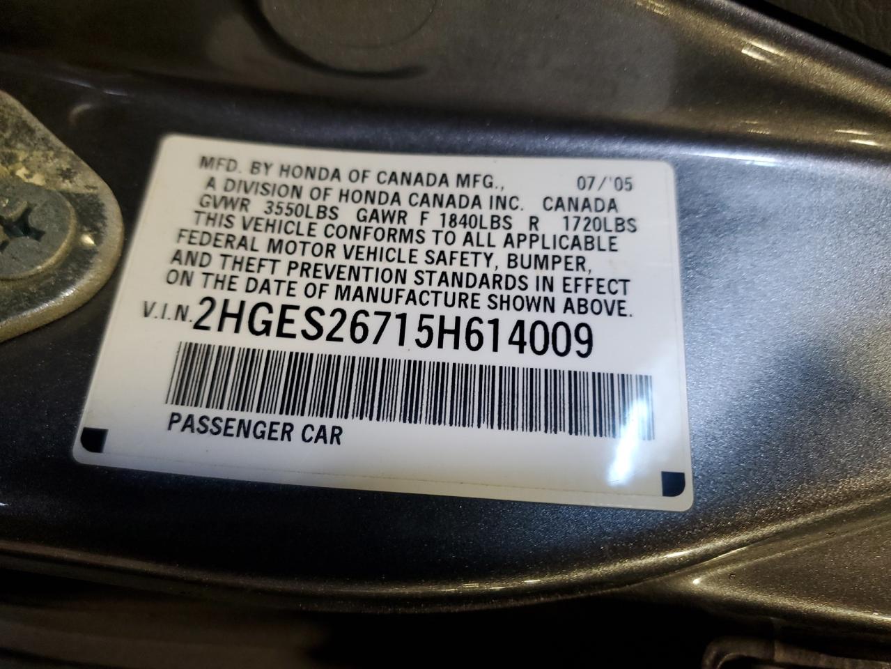 2005 Honda Civic - Image 12