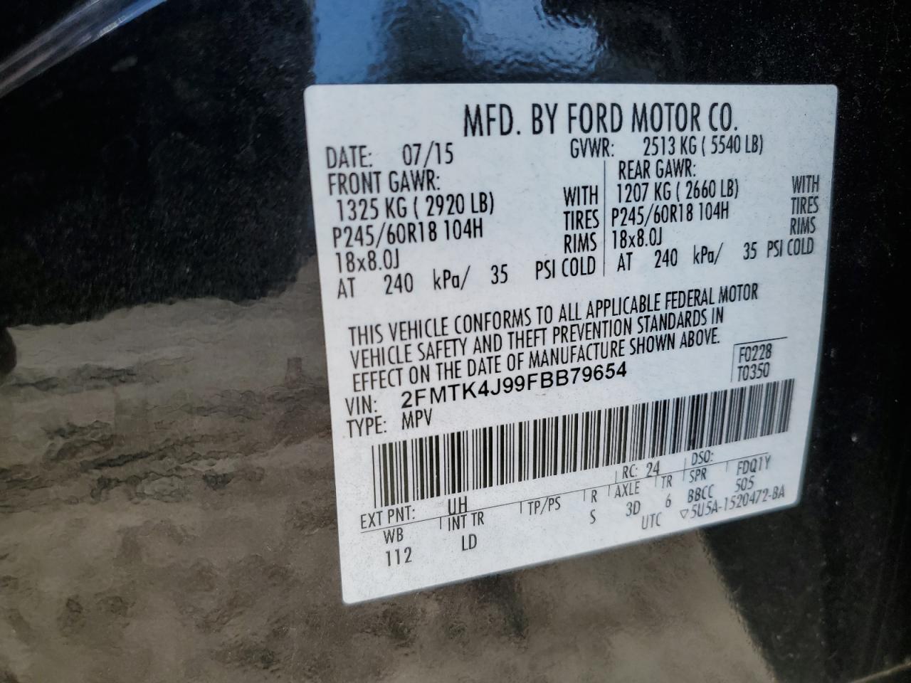 2015 Ford Edge - Image 13