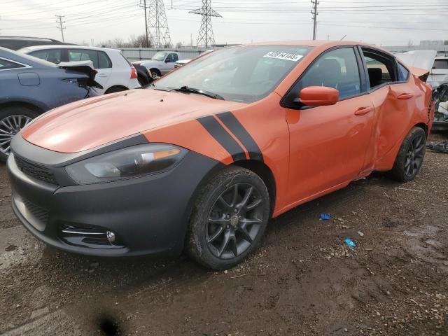  DODGE DART 2015 Pomarańczowy