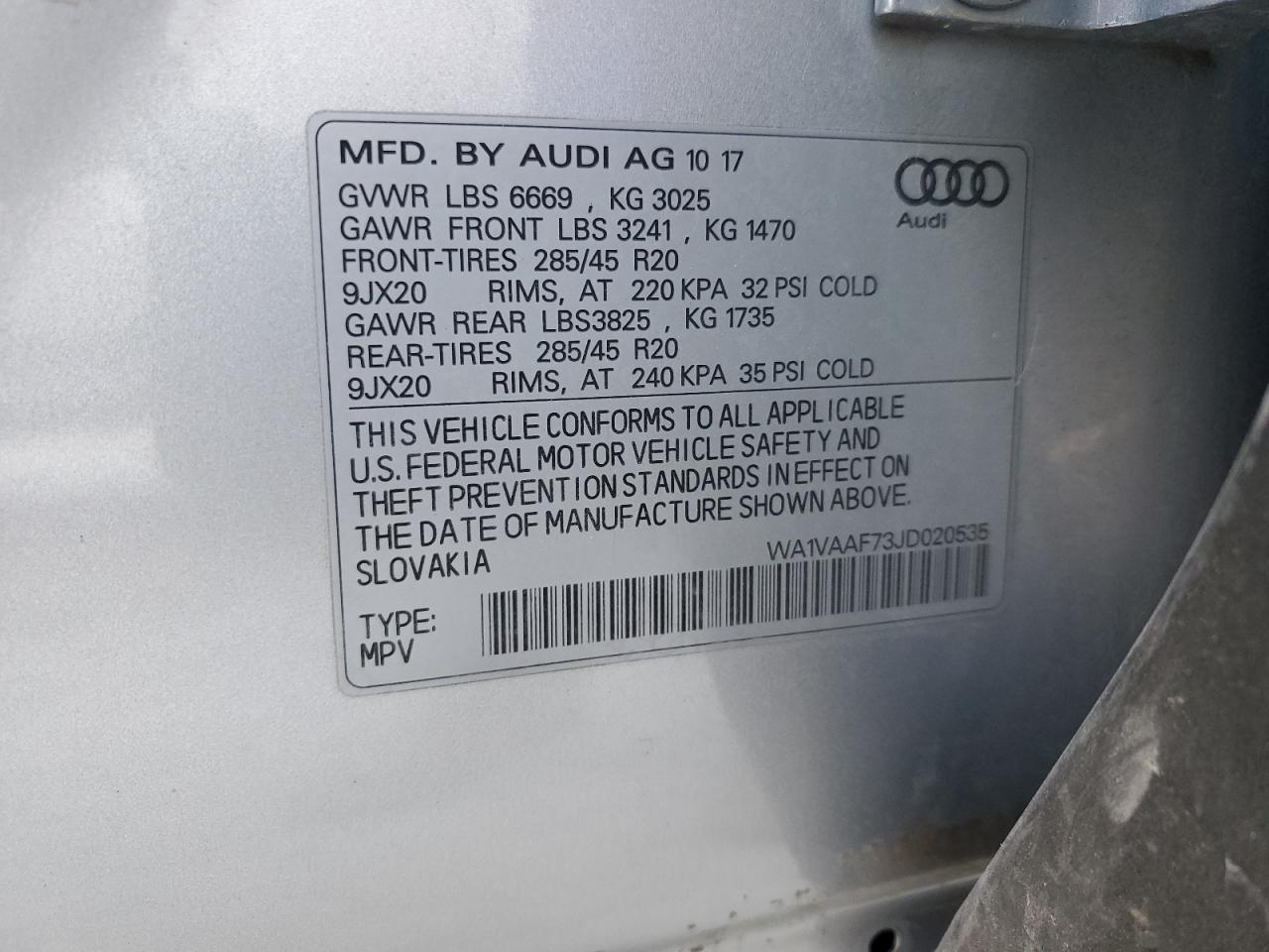 2018 Audi Q7 - Image 13