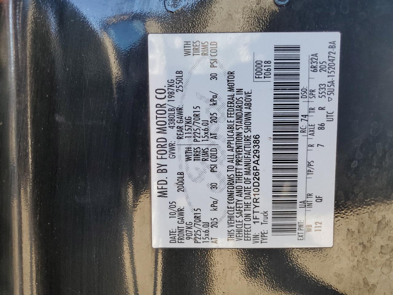 2006 Ford Ranger - Image 12