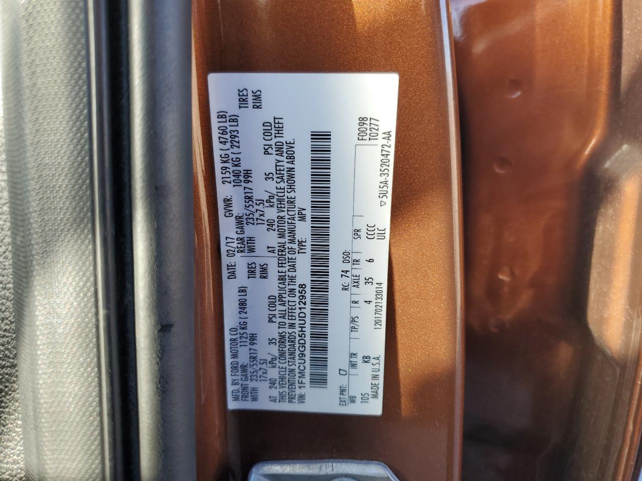 2017 Ford Escape - Image 12