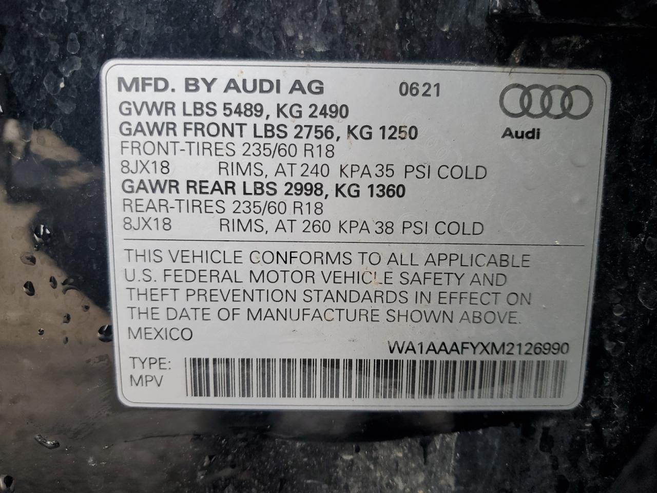 2021 Audi Q5 - Image 13
