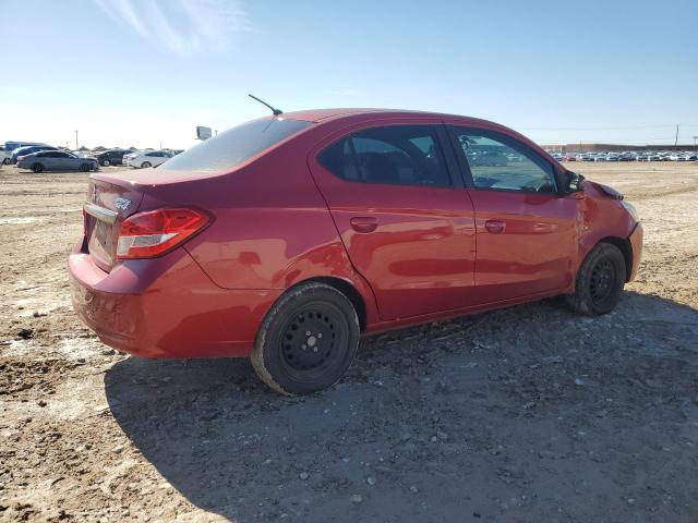 MITSUBISHI MIRAGE 2017 Czerwony