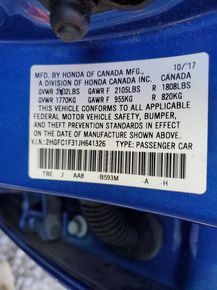 2018 Honda Civic - Image 14