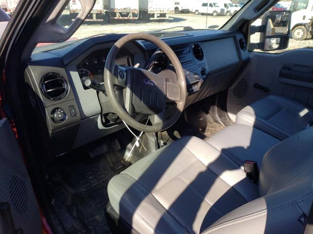 Pickups FORD F350 2012 Czerwony