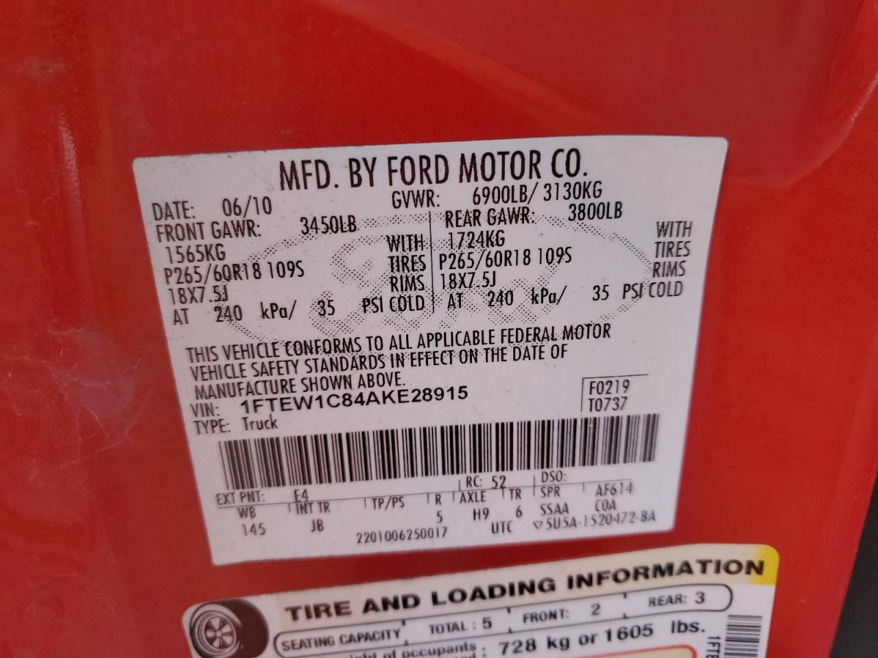2010 Ford F-150 - Image 12