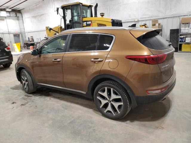  KIA SPORTAGE 2017 Brązowy