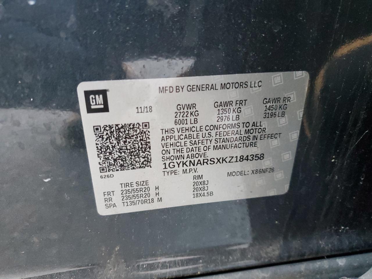 2019 Cadillac XT5 - Image 15