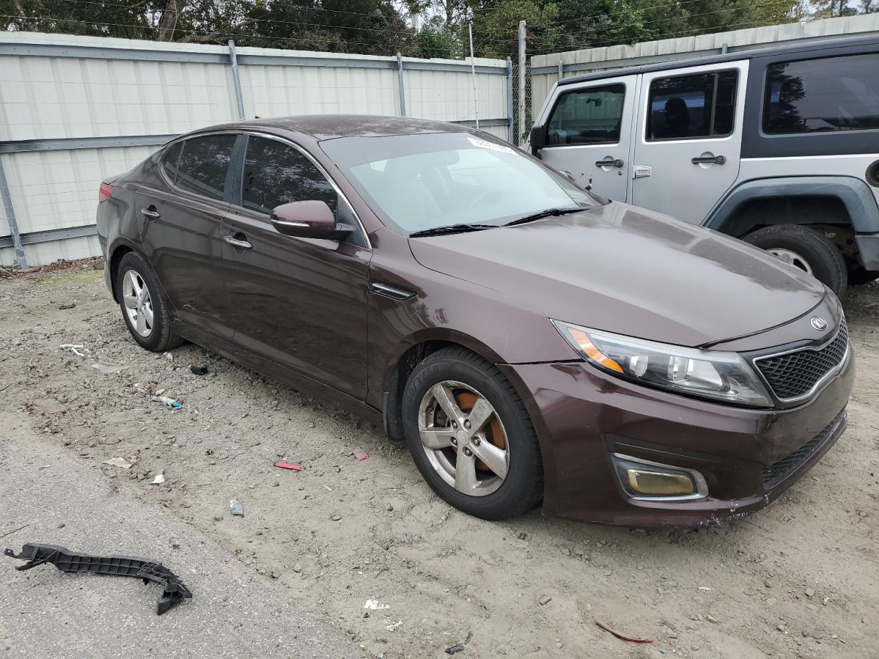 VIN 5XXGM4A7XFG480321 2015 KIA OPTIMA no.4