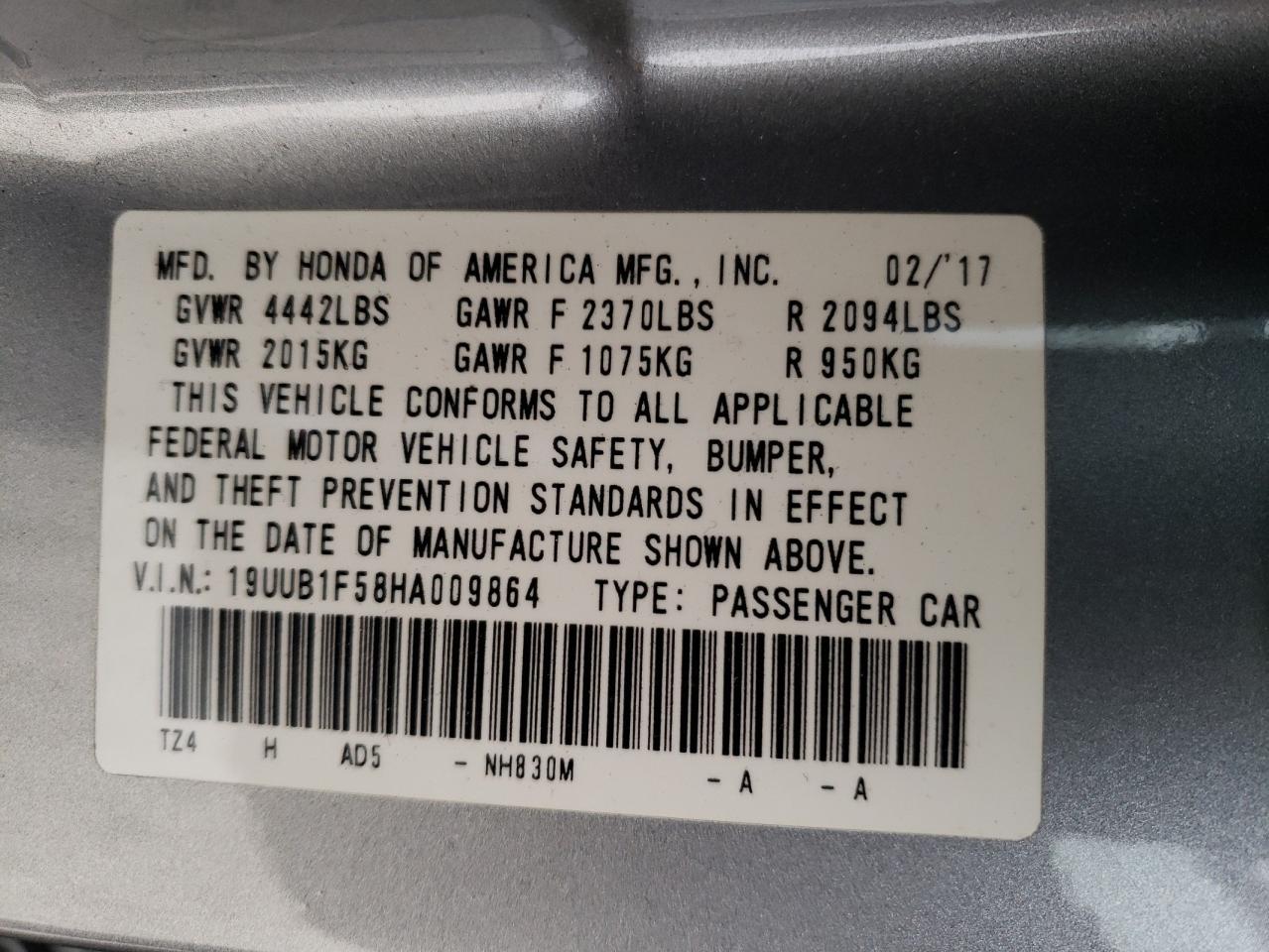 2017 Acura TLX - Image 13