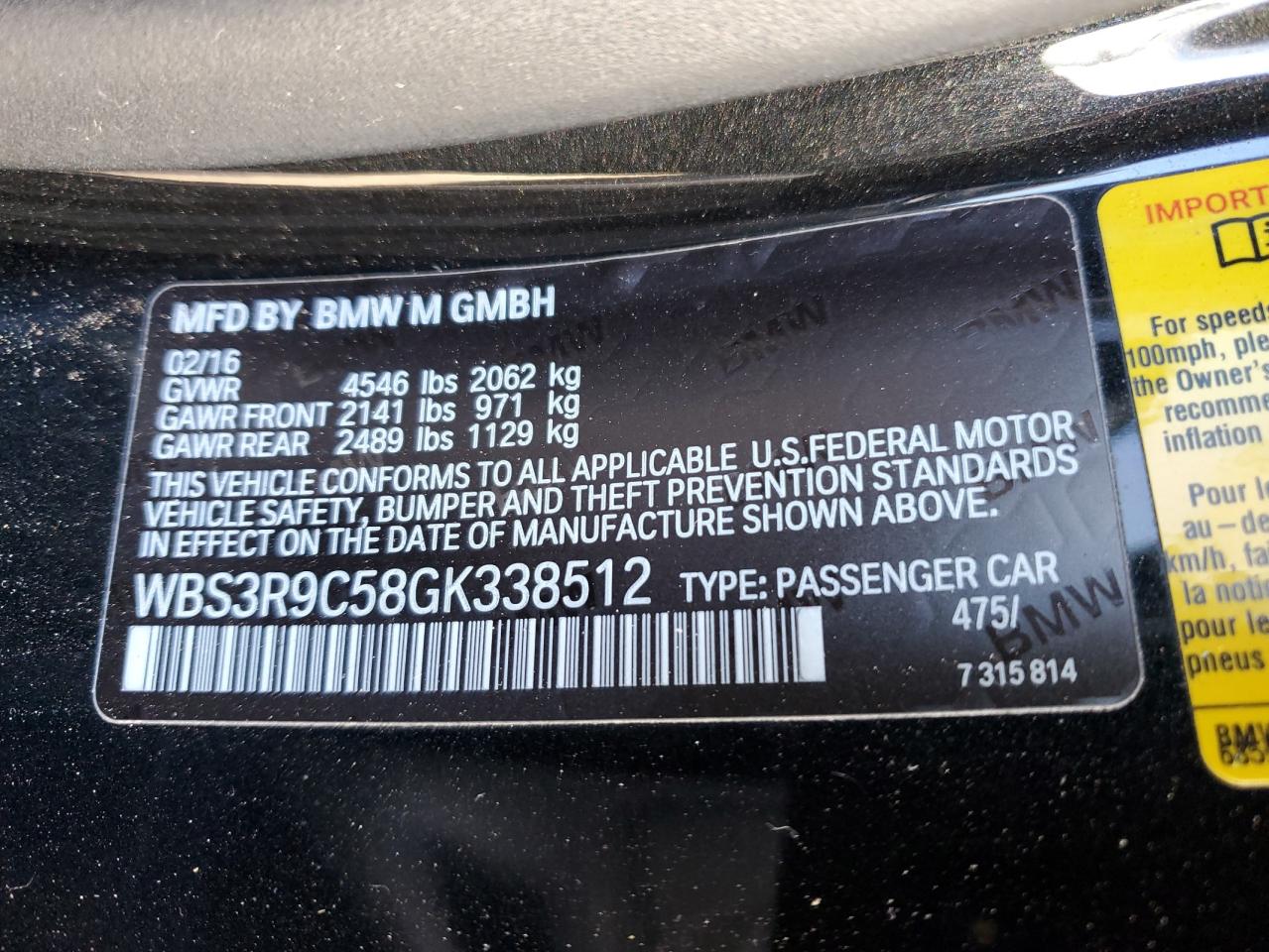 2016 BMW M4 - Image 15