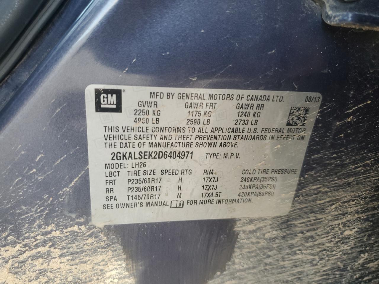 2013 GMC Terrain - Image 13
