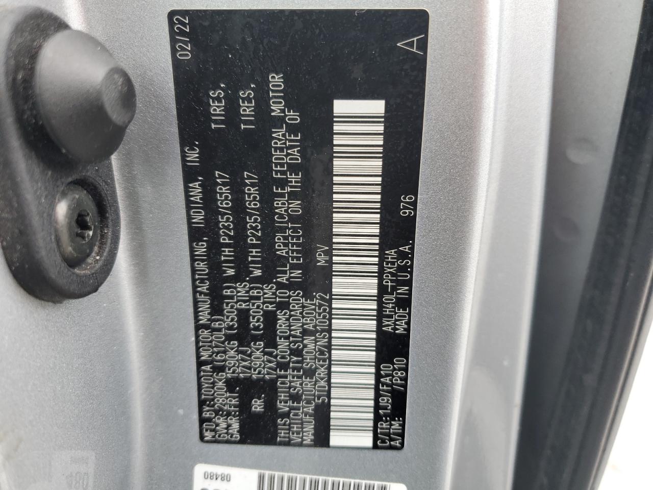 2022 Toyota Sienna - Image 15