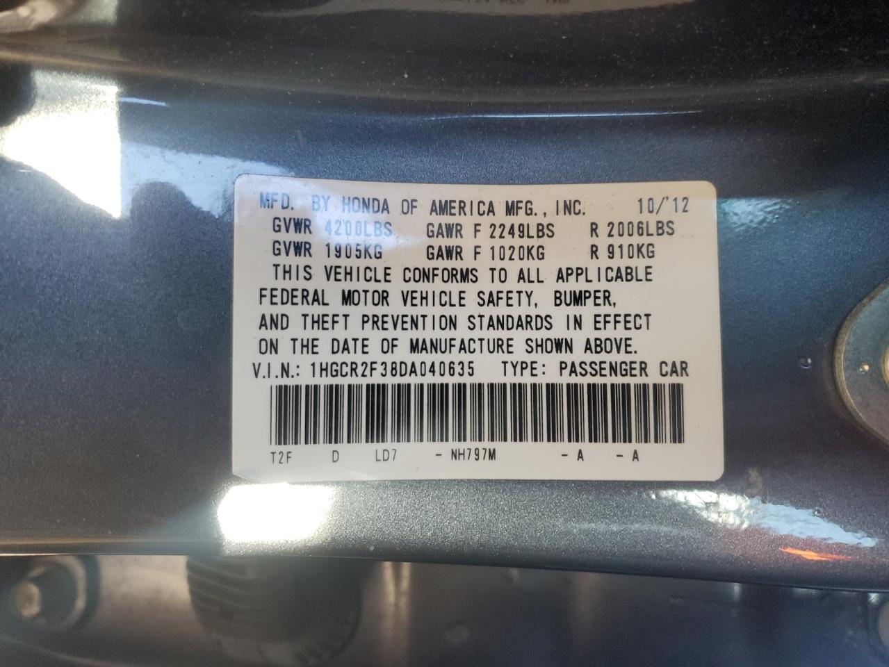 2013 Honda Accord - Image 12