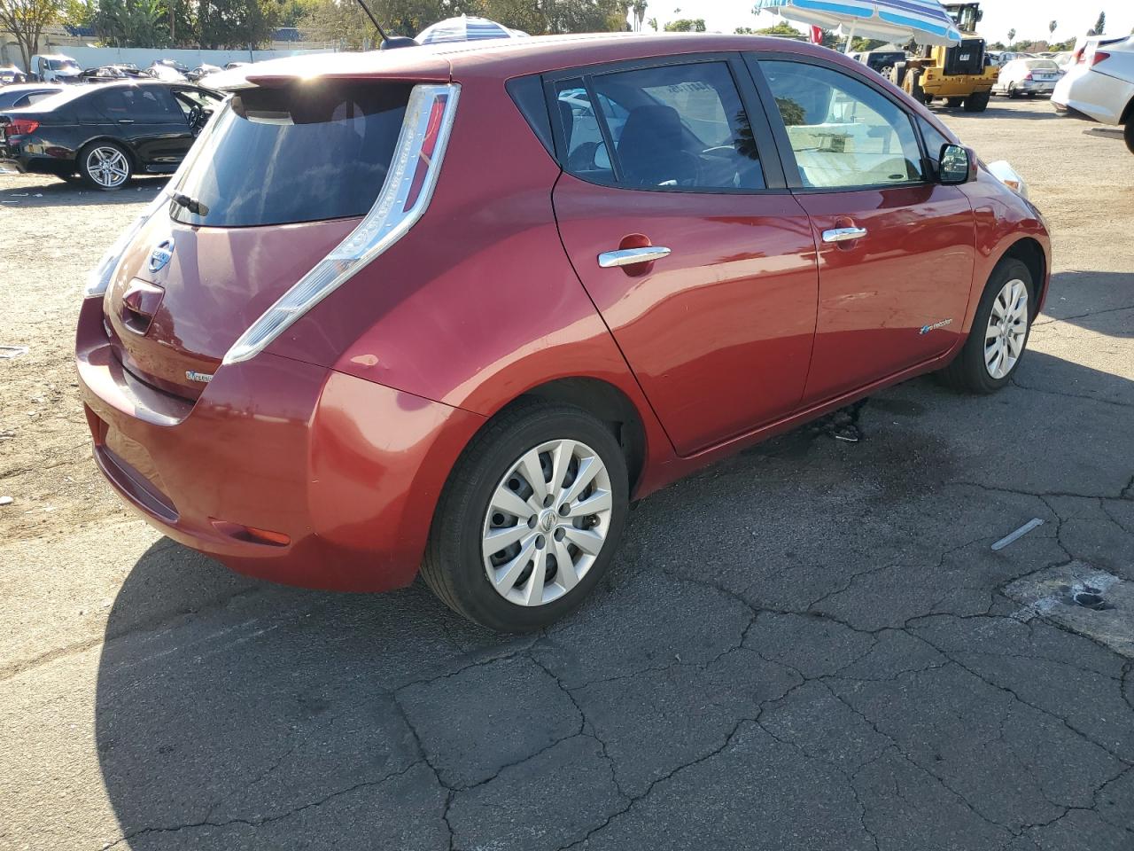 VIN 1N4AZ0CP7EC331768 2014 NISSAN LEAF no.3