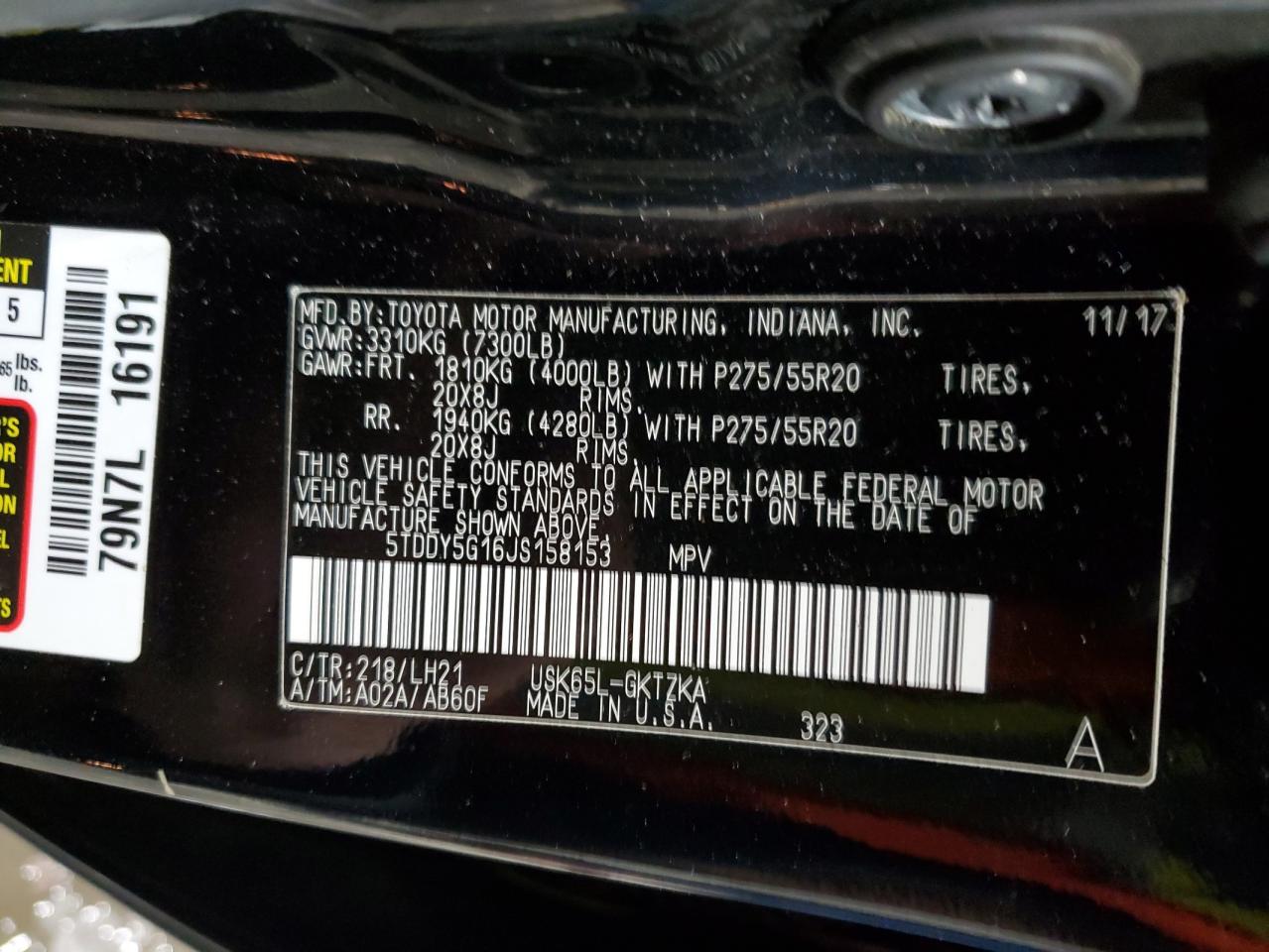 2018 Toyota Sequoia - Image 14