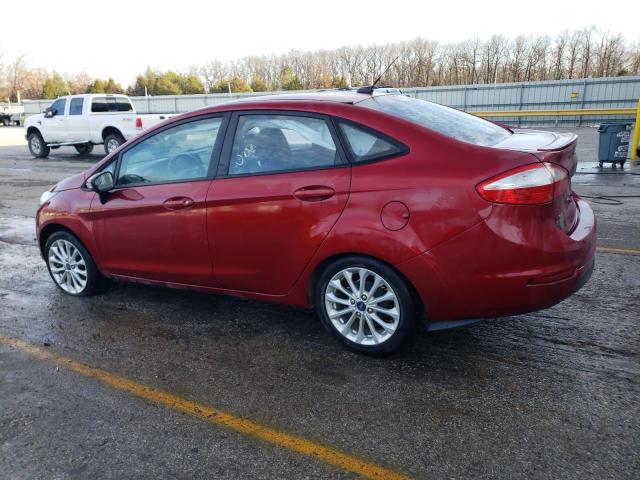  FORD FIESTA 2014 Червоний