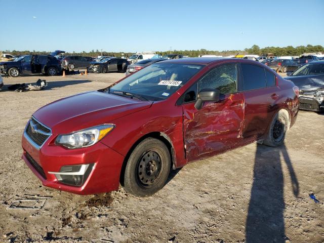 SUBARU IMPREZA 2015 Czerwony