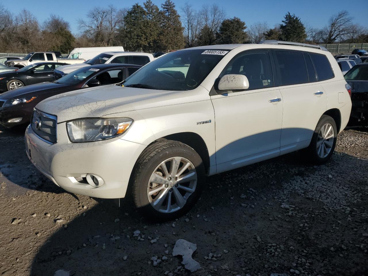 2008 Toyota Highlander Hybrid Limited de vânzare în Madisonville, TN - Front End