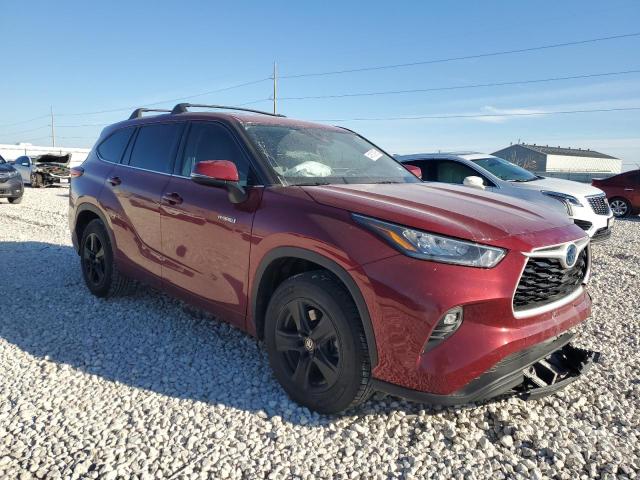  TOYOTA HIGHLANDER 2020 Red