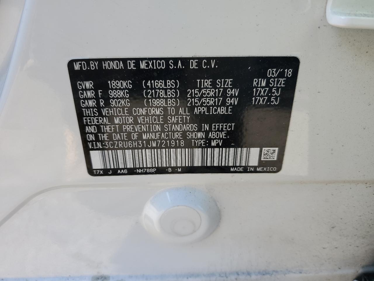 2018 Honda HR-V - Image 13