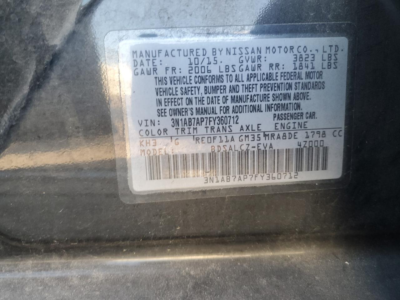 2015 Nissan Sentra - Image 12