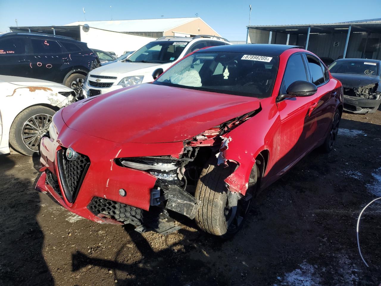 2020 Alfa Romeo Giulia იყიდება Brighton-ში, CO - Front End
