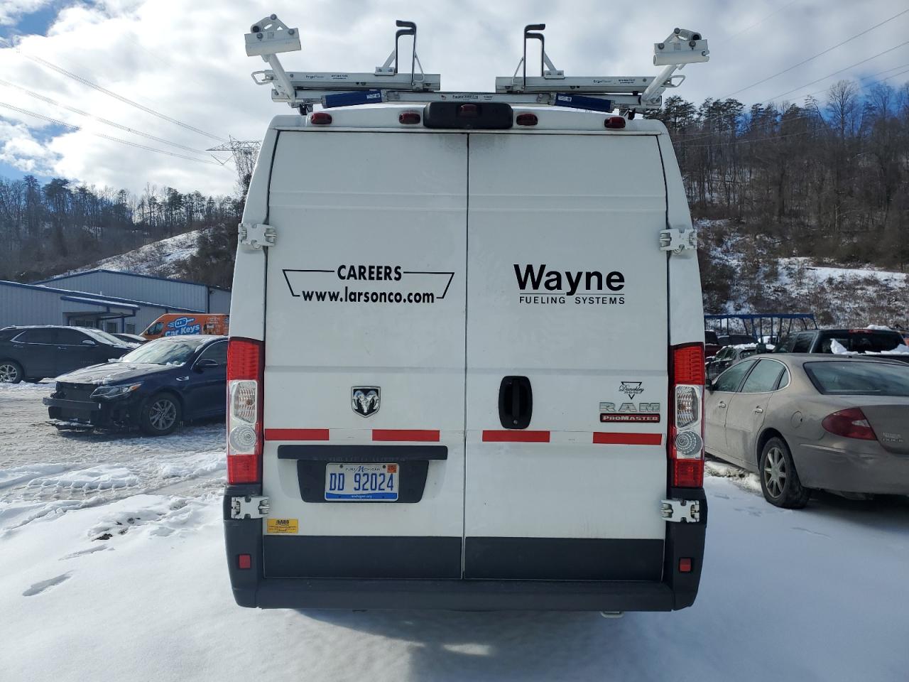 2021 Ram Promaster 3500 3500 High VIN: 3C6MRVJG0ME575655 Lot: 88451915