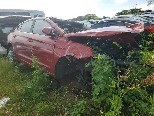  HYUNDAI ELANTRA 2020 Red