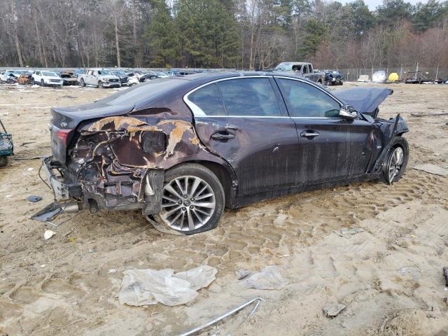  INFINITI Q50 2018 Фиолетовый