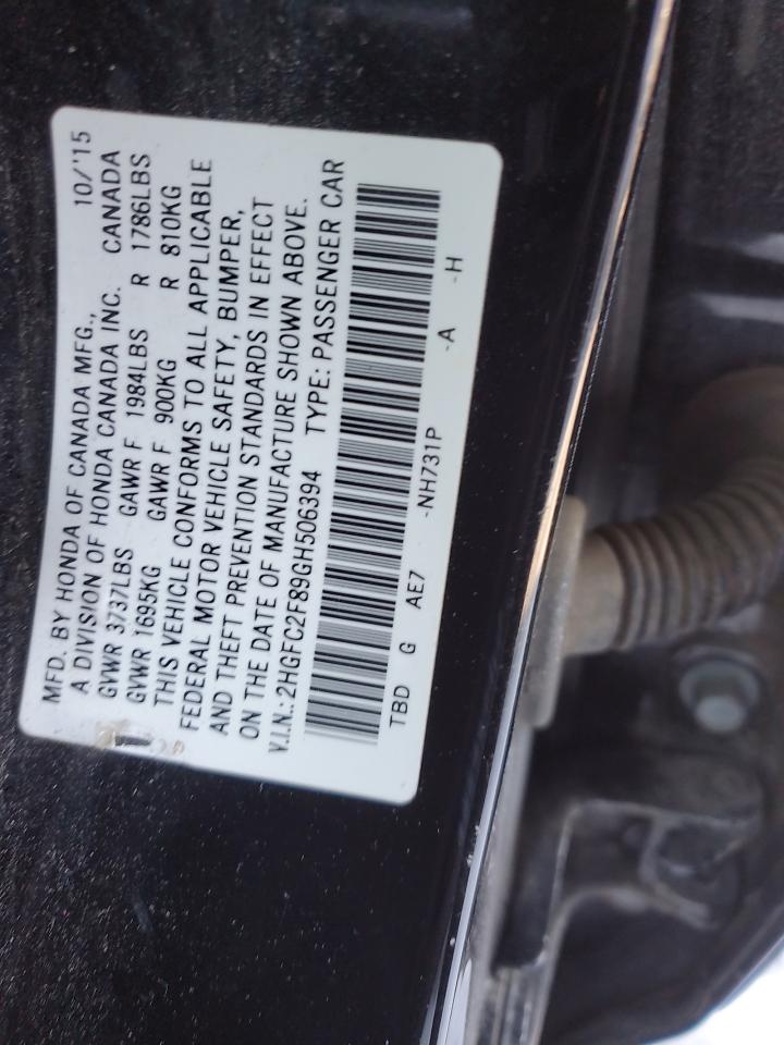 2016 Honda Civic - Image 13
